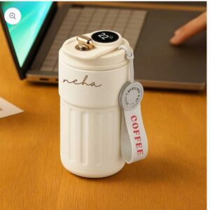 Nutcase coffee cup temperature display