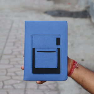 Notebook Diary Canvas Cover with Belt Lock Pages